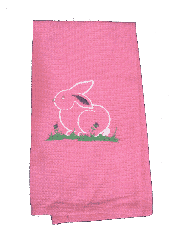 Kitchen Towel Bunny B Pattern
