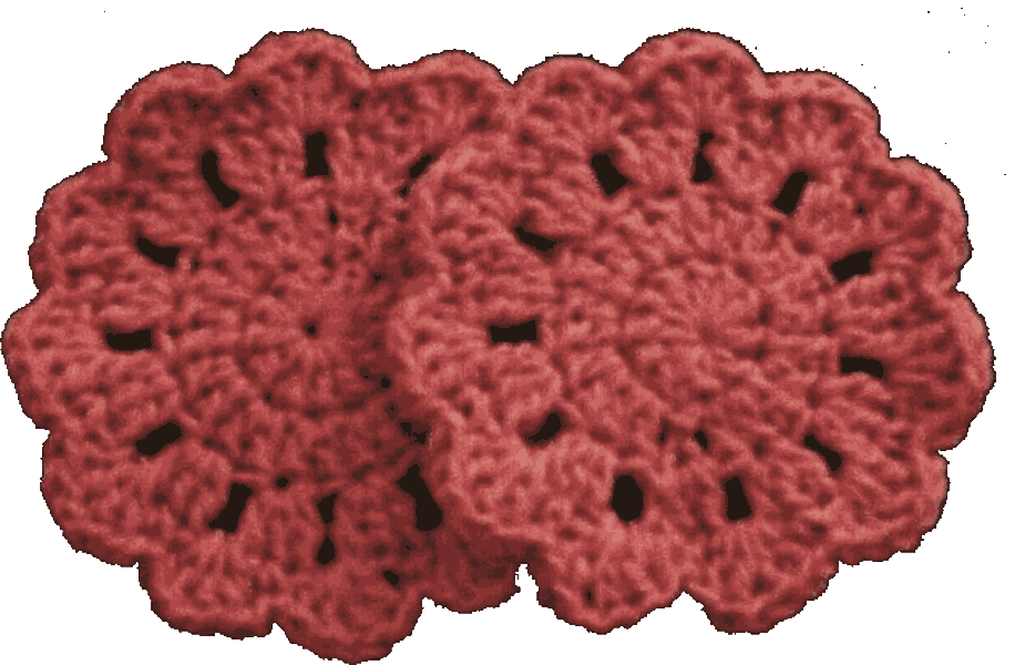 Red Coaster Set