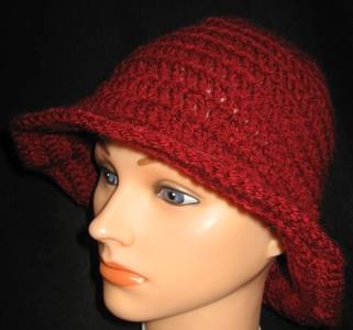 Maroon Bucket Hat