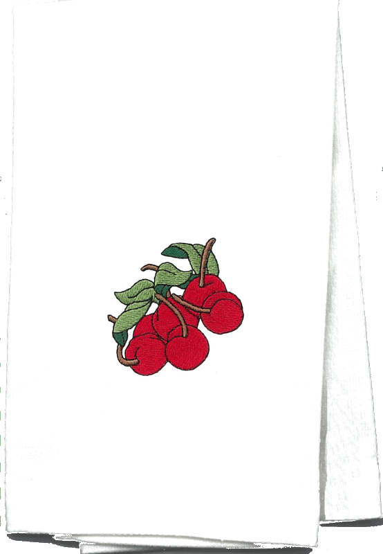 Kitchen Towel - Cherries Design